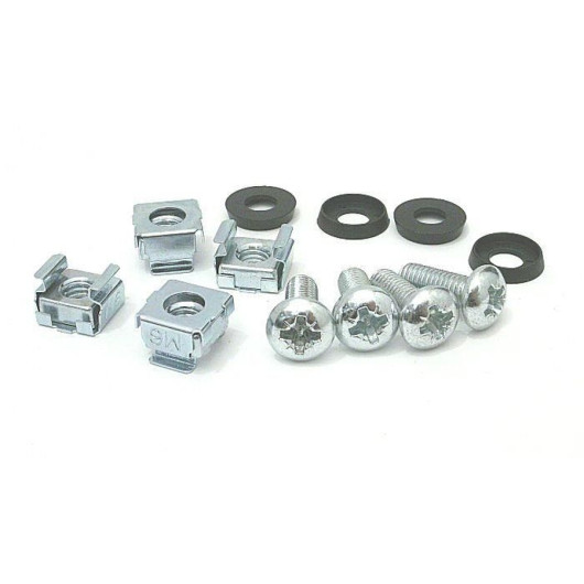 Śruby montażowe rack M6 (3 części) OP4szt.
