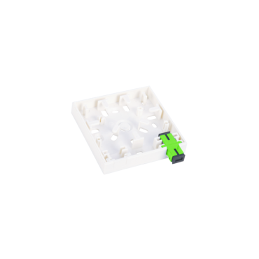 Gniazdo naścienne FTTH 2C bez adapterów ALANTEC