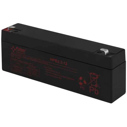 HPB2,3-12 Pulsar Akumulator 2,3Ah/12V HPB