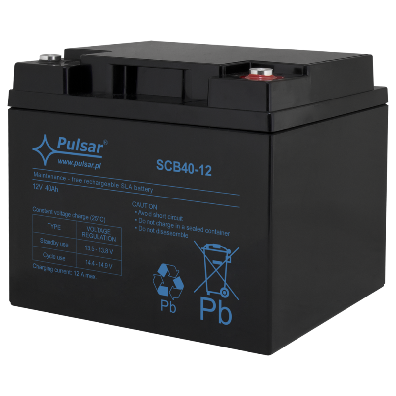 SCB40-12 Pulsar Akumulator 40Ah/12V SCB