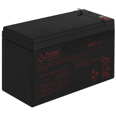 HPB7-12 Pulsar Akumulator 7Ah/12V HPB