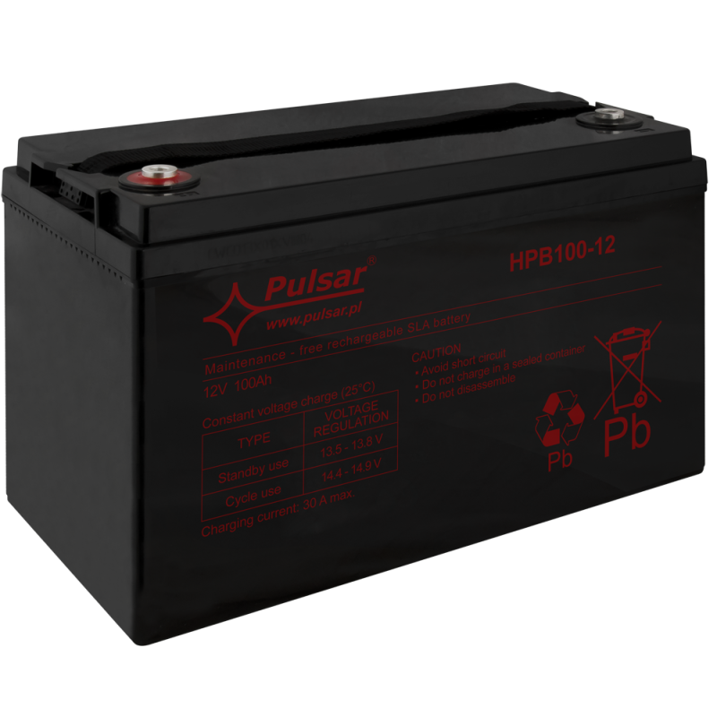 HPB100-12 Pulsar Akumulator 100Ah/12V HPB