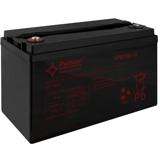 HPB100-12 Pulsar Akumulator 100Ah/12V HPB