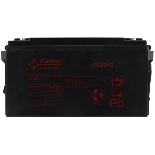 HPB65-12 Pulsar Akumulator 65Ah/12V HPB