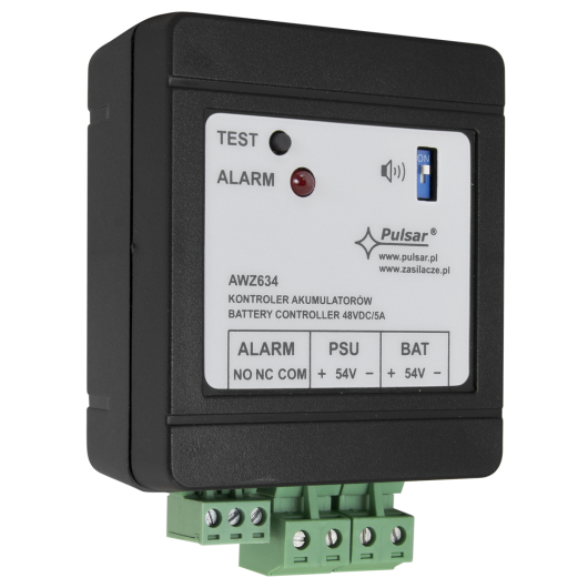 AWZ634 Pulsar Kontroler akumulatorów 48VDC/5A
