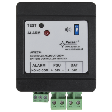AWZ634 Pulsar Kontroler akumulatorów 48VDC/5A