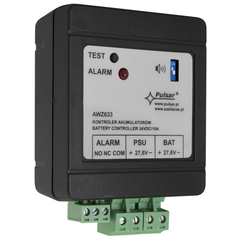 AWZ633 Pulsar Kontroler akumulatorów 24VDC/10A