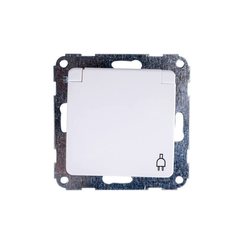 POLO OPTIMA Gniazdo hermetyczne pojedyncze z/u 16A IP44