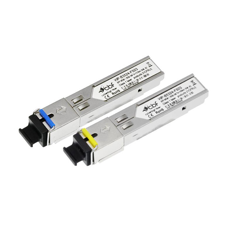 Moduł SFP WDM 1,25Gb MM simplex SC Tx1310nm (do 2km.)
