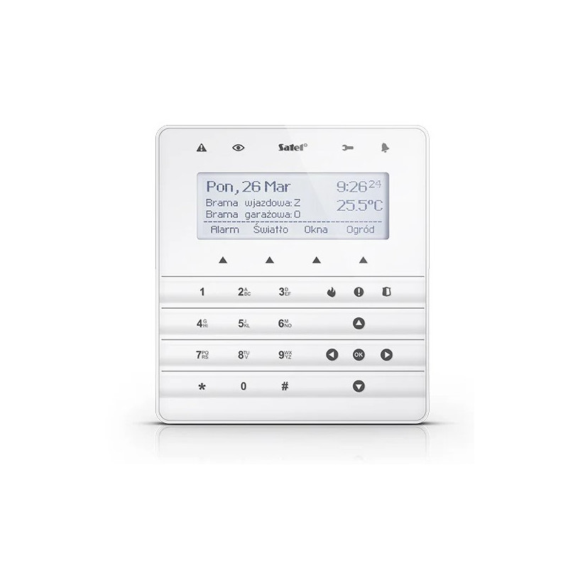 Manipulator sensoryczny SATEL INT-KSG-W (biały)