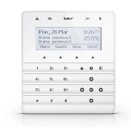 Manipulator sensoryczny SATEL INT-KSG-W (biały)