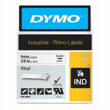 DYMO Taśma winylowa 9mm x...