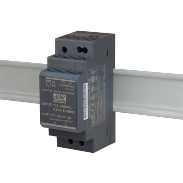 HDR-30-12 Pulsar HDR 12V/30W/2A zasilacz na szynę DIN