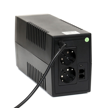 Zasilacz UPS 650VA LCD GT POWER BOX gniazda schuko