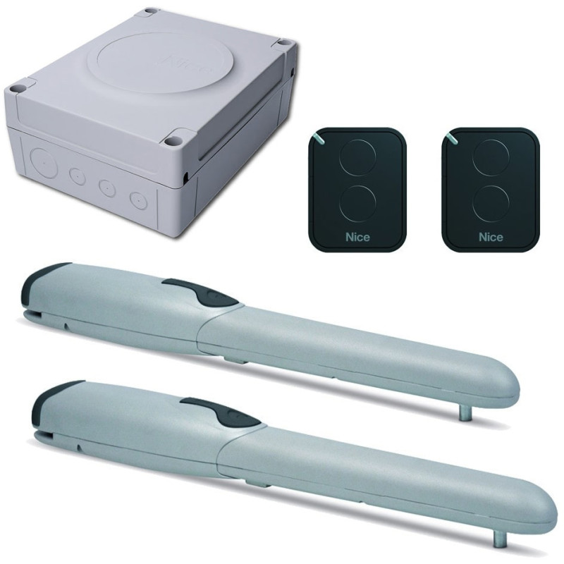 Zestaw WINGO 24V ERA FLOR do bram dwuskrzydłowych 2.0 m: WG4024x2 + MC424LR10 + 2 piloty ERA FLO2RE