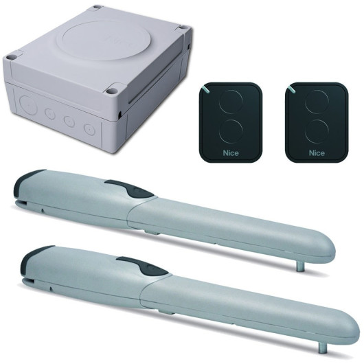 Zestaw WINGO 24V ERA FLOR do bram dwuskrzydłowych 2.0 m: WG4024x2 + MC424LR10 + 2 piloty ERA FLO2RE