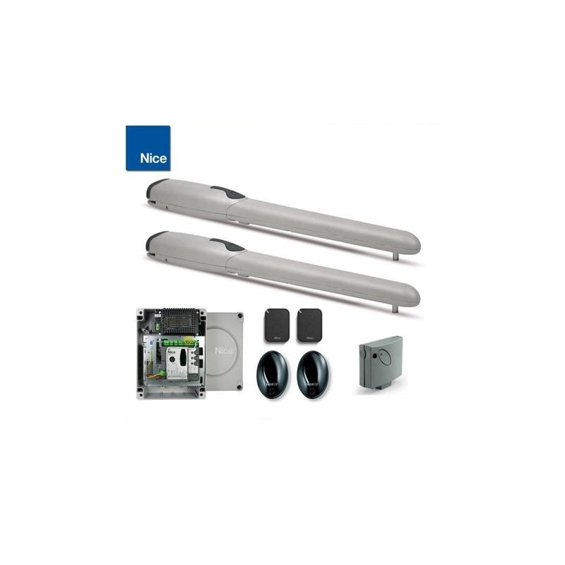 Zestaw WINGO 24V FLOR do b.dwuskrzydł. 3.5 m: WG3524x2 MC424L 2 piloty ERA FLO2R-E