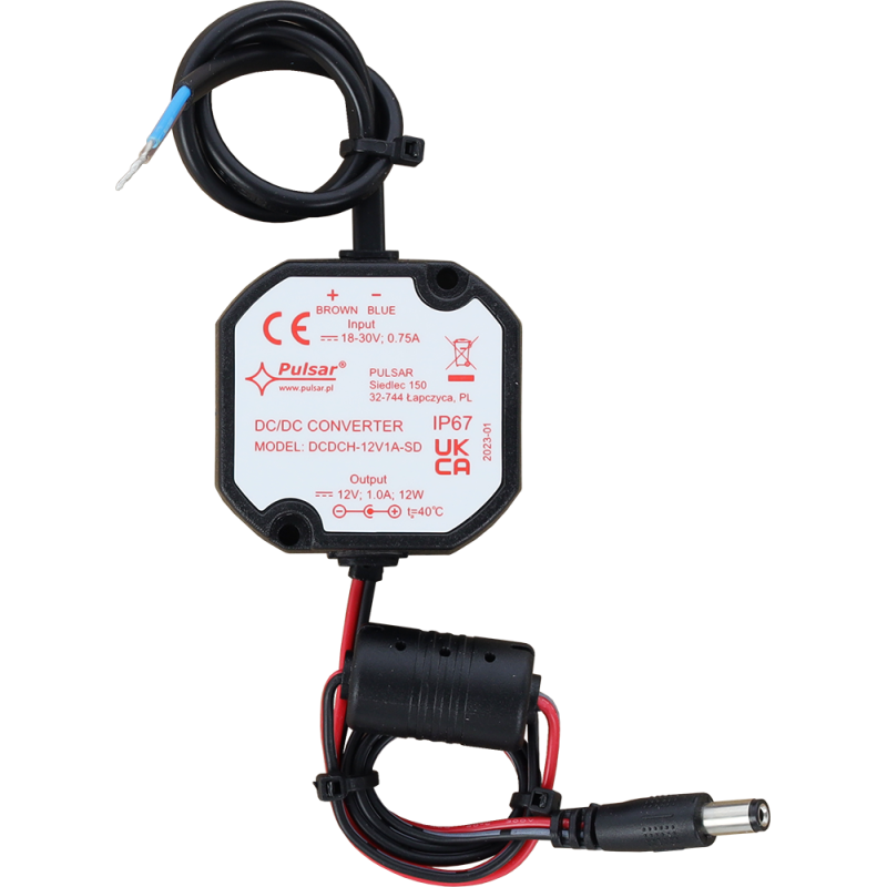 12V/1A/55MM przetwornica obniżająca napięcie