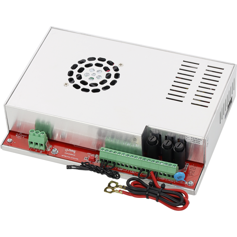 EN54M 27,6V/10A/2x7-17Ah moduł zasilacza do systemów przeciwpożarowych