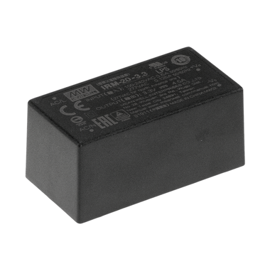 IRM 24V/20W/0.9A zasilacz miniaturowy