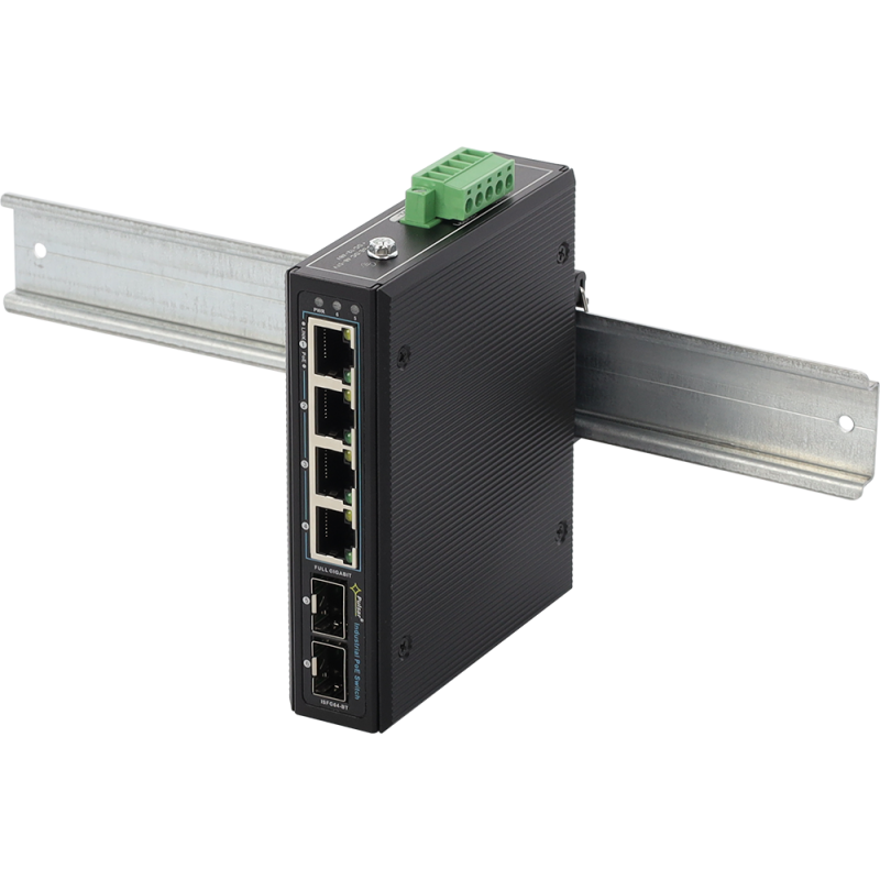 Switch przemysłowy PoE ISFG64-BT (4xPoE, 2xSFP) Pulsar ISFG64-BT