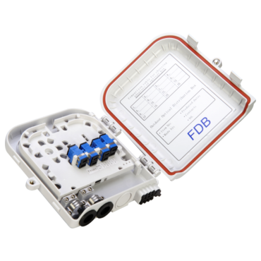 Szczelna przełącznica / szafka IP65 z zamkiem na kluczyk 8xSC ALANTEC