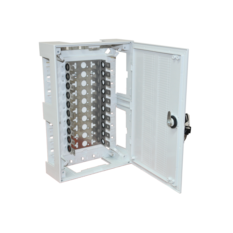 Skrzynka dystrybucyjna do łączówek 100 par typu KRONE ALANTEC TEL013